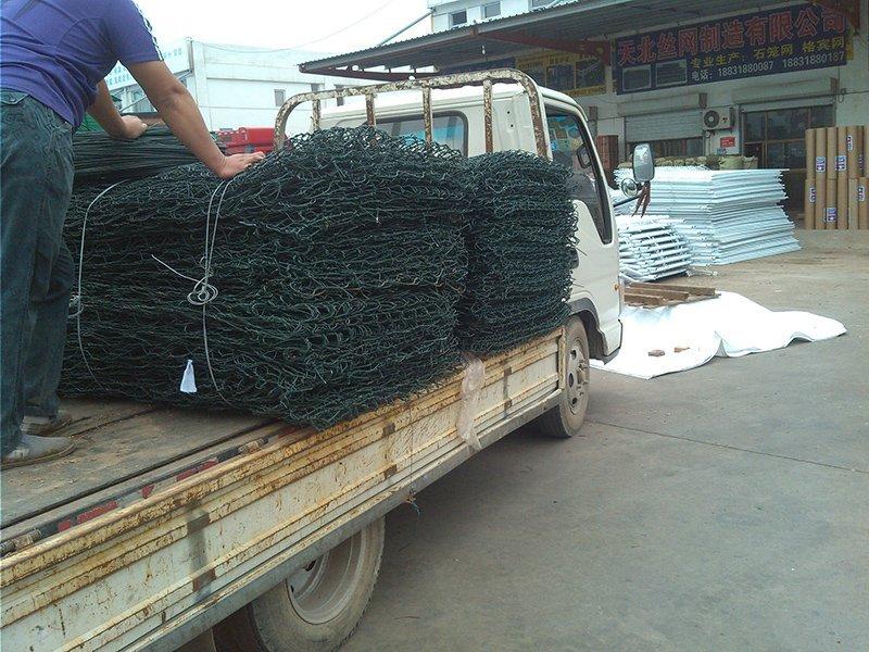 矽膠涂塑綠格網